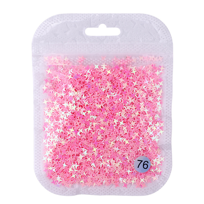 Nail Stars Art Nail Decoration Sparkle Cross Star For Nail 10g (D112)