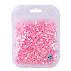 Nail Stars Art Nail Decoration Sparkle Cross Star For Nail 10g (D112)