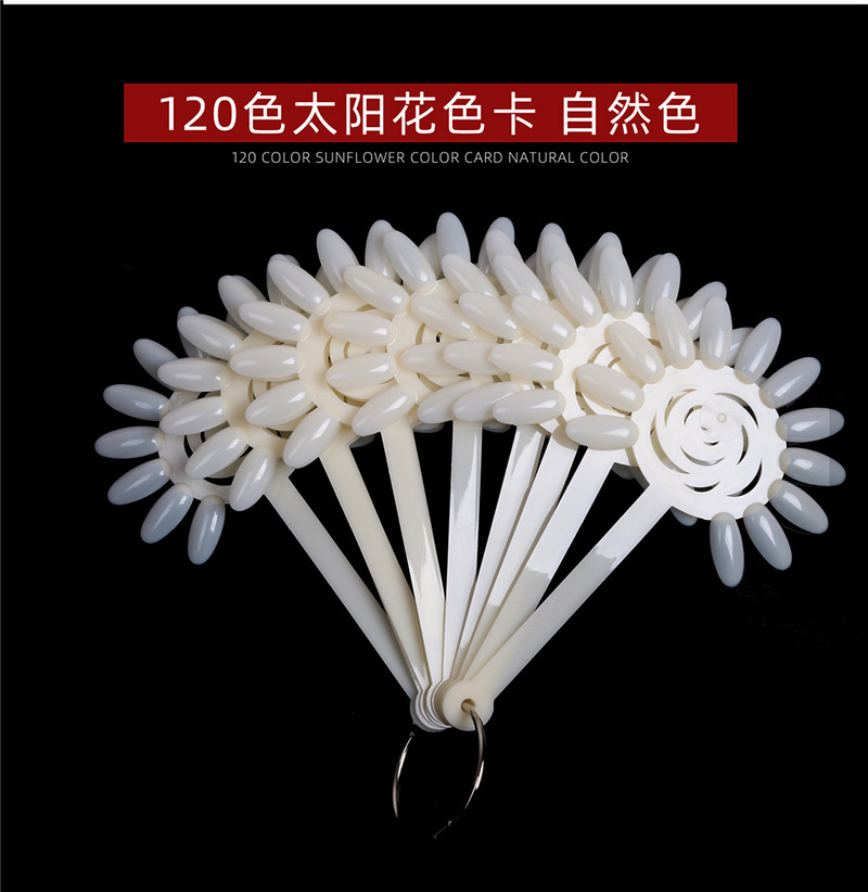 Wholesale High Quality Nail Display Tips Fake Nails Color Charts Manicure Practice Tools (NDT series)