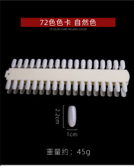 Wholesale High Quality Nail Display Tips Fake Nails Color Charts Manicure Practice Tools (NDT series)