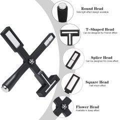 5 In 1 Multifunctional Cat Eye Gel Magnetic Tools Cross Strong Magnet Stick (M36)
