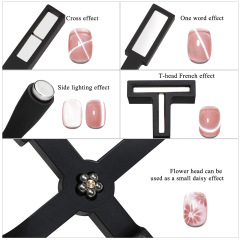 5 In 1 Multifunctional Cat Eye Gel Magnetic Tools Cross Strong Magnet Stick (M36)