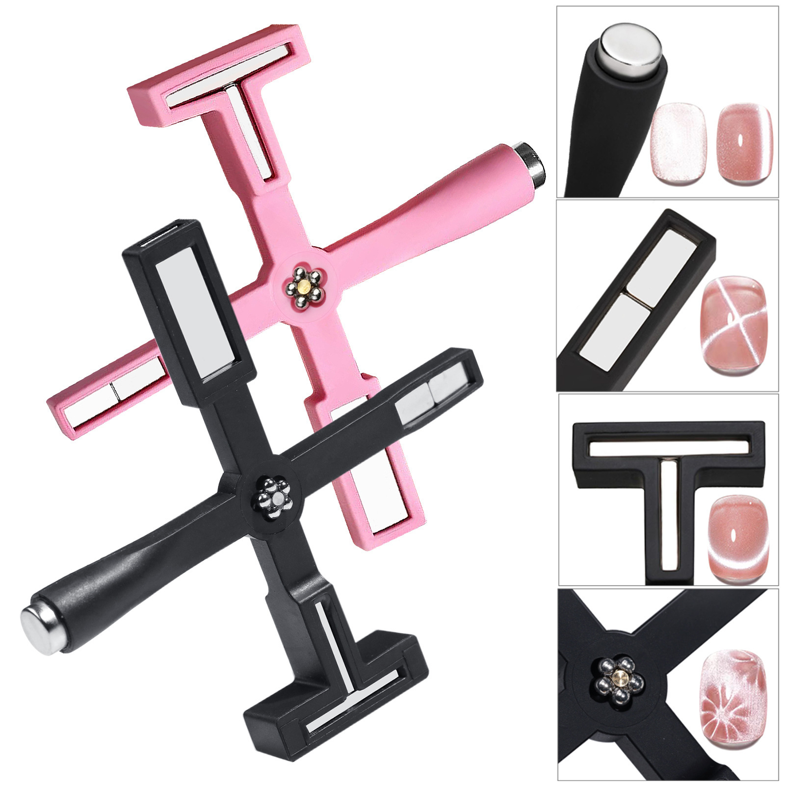 5 In 1 Multifunctional Cat Eye Gel Magnetic Tools Cross Strong Magnet Stick (M36)