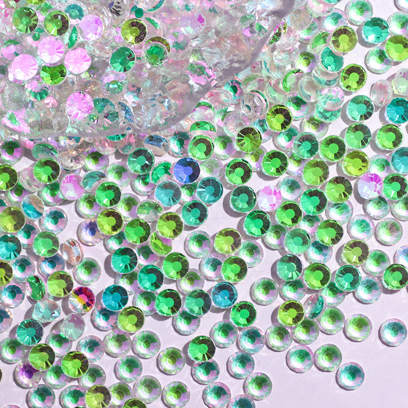 Aurora Flatback Nail Art Rhinestone 1440 pcs Beauty DIY Charms Decoration Nails Accessories (D98)