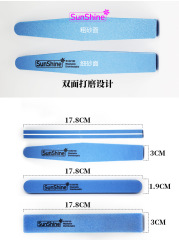 Sunshine Nail Buffer Files Colorful Sanding Block Manicure Tools (FF15)