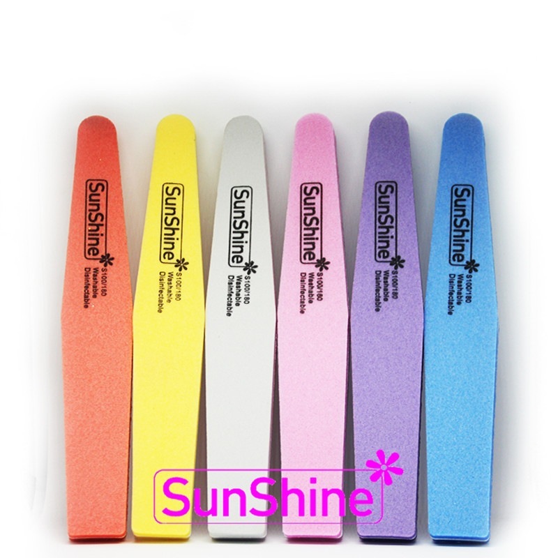 Sunshine Nail Buffer Files Colorful Sanding Block Manicure Tools (FF15)