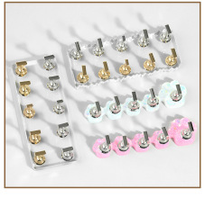 Magnetic Nail Holder Practice Stands Nail Trays Manicure Tools (NT59)
