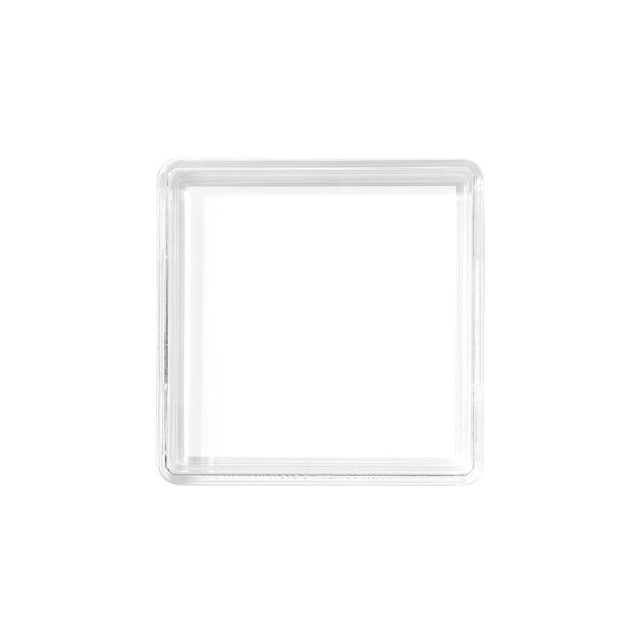 Clear Plastic Nail Art Storage Case Square Empty Box For Nail Accessories (C22)