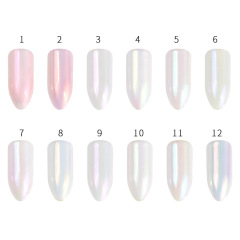Aurora Chrome Nail Powder High Glossy Pigment Mirror Effect Nail Glitter (PMN-15)