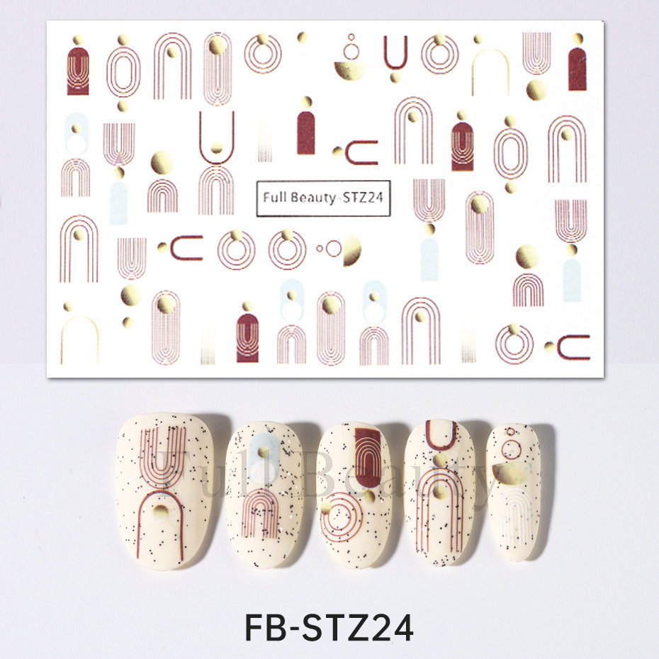 Nail Art Water Decals DIY Nails Decoration Water Transfer Stickers (NPP38)