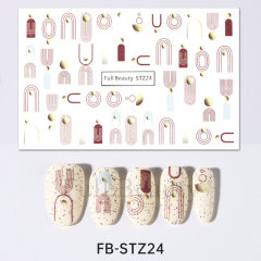 Nail Art Water Decals DIY Nails Decoration Water Transfer Stickers (NPP38)