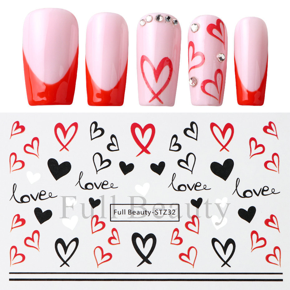 Nail Art Water Decals DIY Nails Decoration Water Transfer Stickers (NPP38)