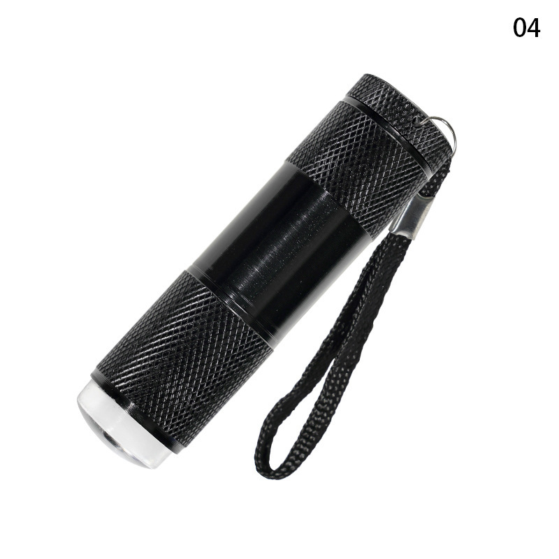 Portable Mini Nail LED Lamp 9 LED Flashlight Nail Dryer With Silicone Stamper (L001)