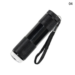 Portable Mini Nail LED Lamp 9 LED Flashlight Nail Dryer With Silicone Stamper (L001)