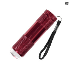 Portable Mini Nail LED Lamp 9 LED Flashlight Nail Dryer With Silicone Stamper (L001)