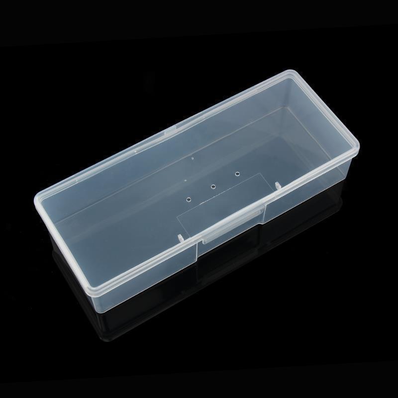Empty Containers For Storage Nail Art Tools Pink Color Nail Boxes Manicure Tools (C23)