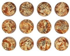 Nail Gold Silver Leaf Flakes Foil Set DIY Nails Art Accessories (D56)