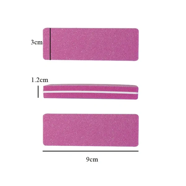 Mini Nail Buffer Blocks Sponge Nail Sanding Buffer Files Manicure Tools (HNF-40)