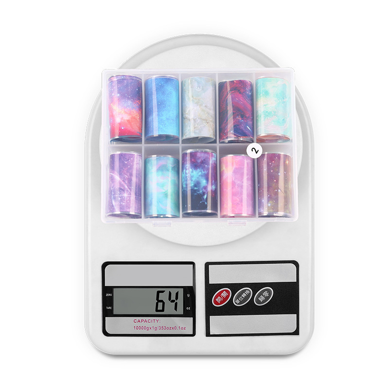 2024 Nail Art Transfer Foil Set Wholesale Nail Wraps Slides DIY Nail Accessories (NPP39)