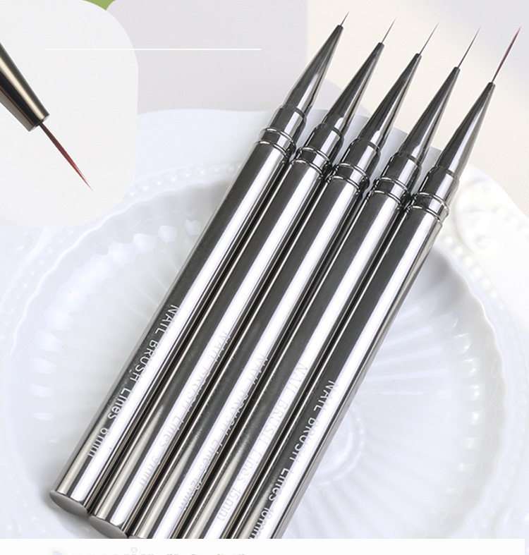 2024 Wholesale Nail Liner Brushes Drawing Pens Manicure Nail Art Tools (B071)