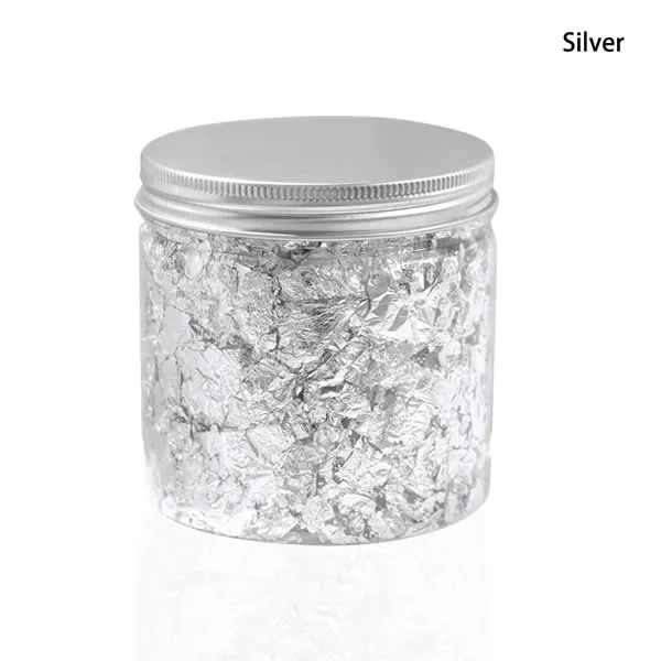 Bulk Nail Leaf Flakes DIY Nail Art Foil Paper Glitter Manicure Accessories (D57)