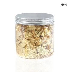 Bulk Nail Leaf Flakes DIY Nail Art Foil Paper Glitter Manicure Accessories (D57)