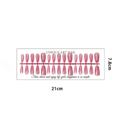 2024 High Quality Wholesale Cat Eye Shining Fake Nails Press On Nail 30 pcs (PNT-193)