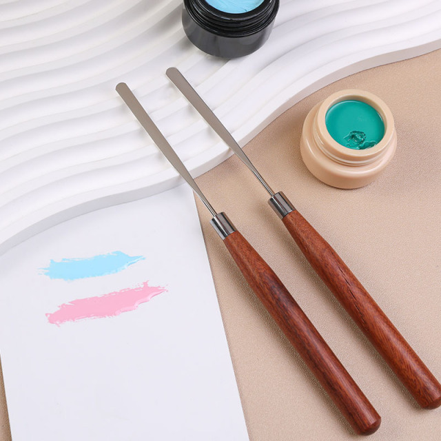 Stainless Steel Stirring Rod Mixing Gel Pen Nail Art Tools (B001)