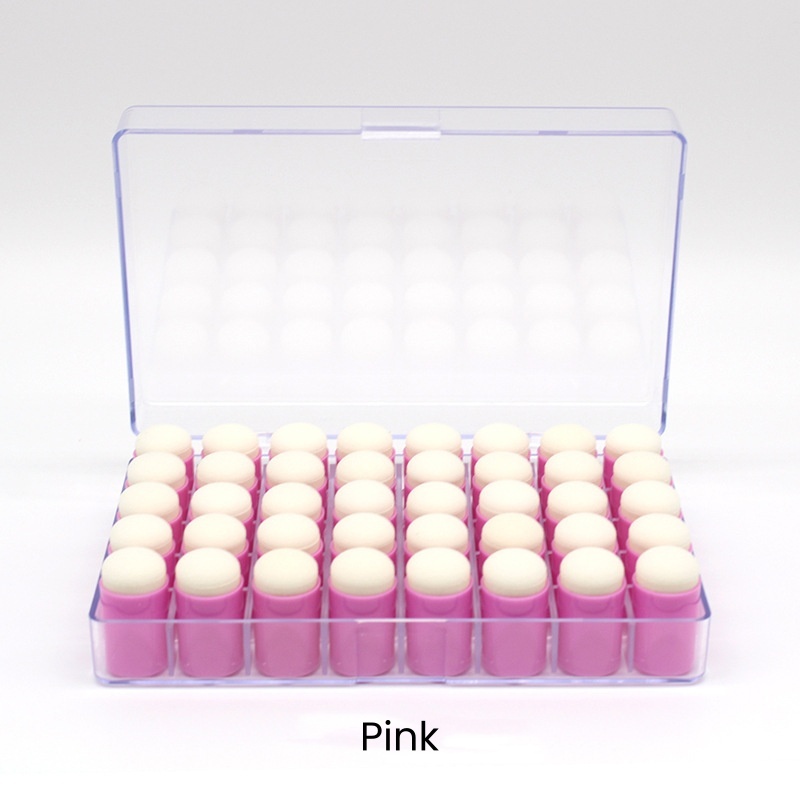 40 Pcs Finger Sponge Daubers For Painting and Crafts Nail Art Tools (M40)