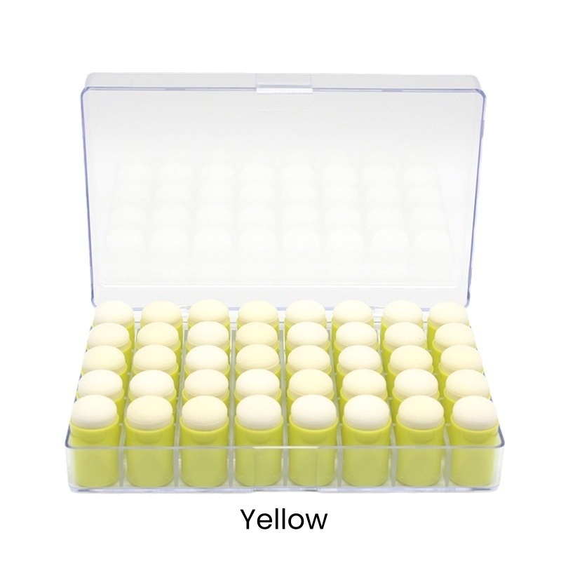 40 Pcs Finger Sponge Daubers For Painting and Crafts Nail Art Tools (M40)