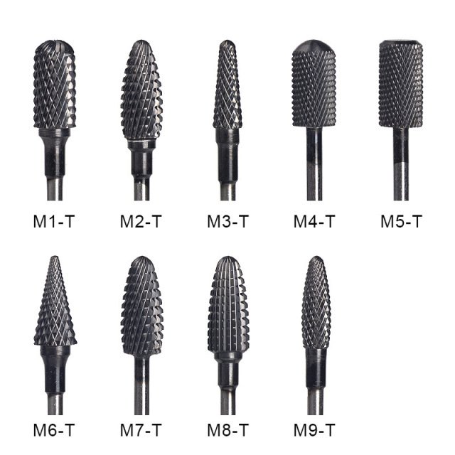 Wholesale Nail Supplier Carbide Nail Drill Bits Electric Files (ND020)