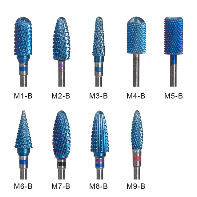 Wholesale Nail Supplier Carbide Nail Drill Bits Electric Files (ND020)