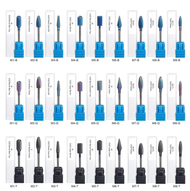 Wholesale Nail Supplier Carbide Nail Drill Bits Electric Files (ND020)