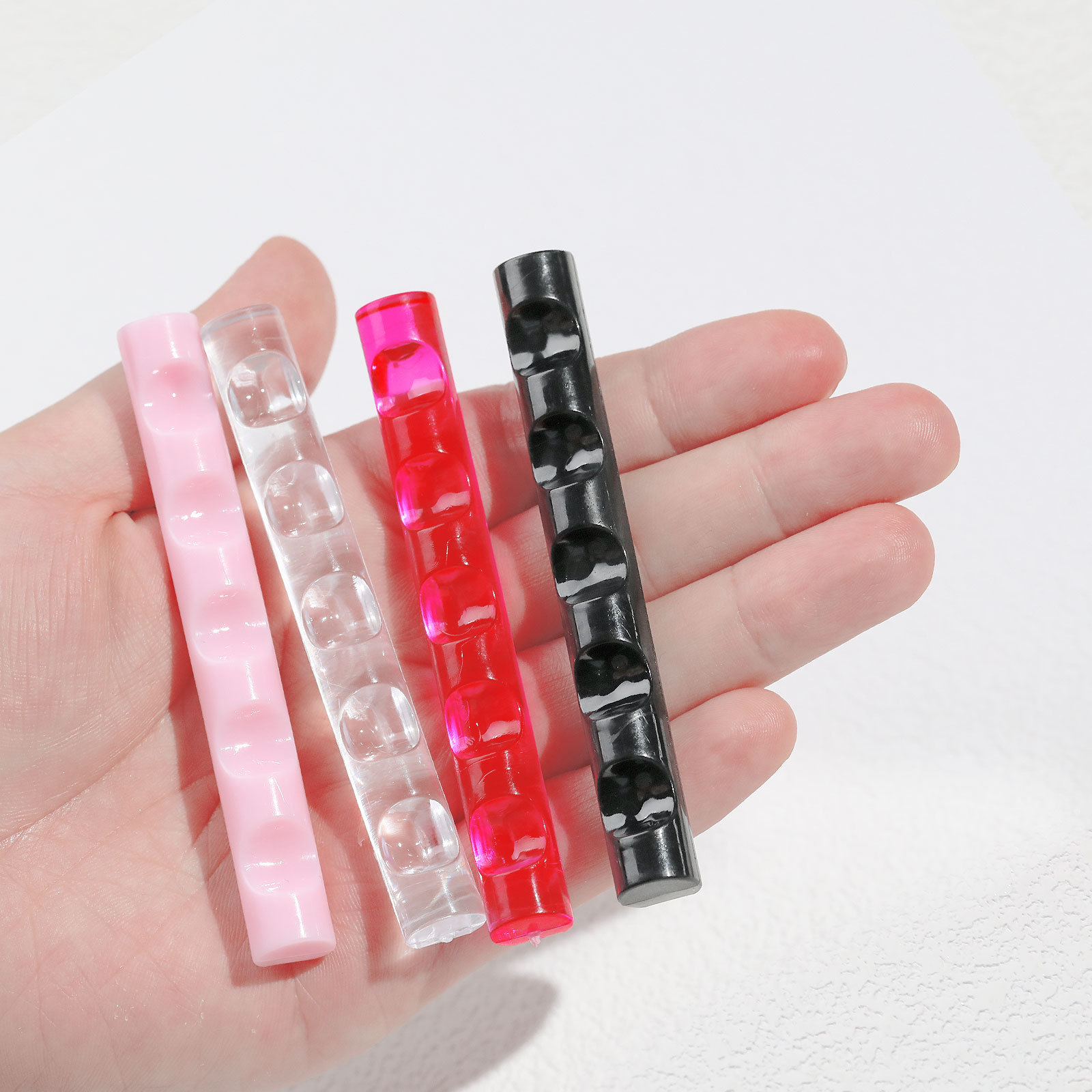Nail Brush Holders 5 Grids Painting Pen Stands Brush Rack (B006)