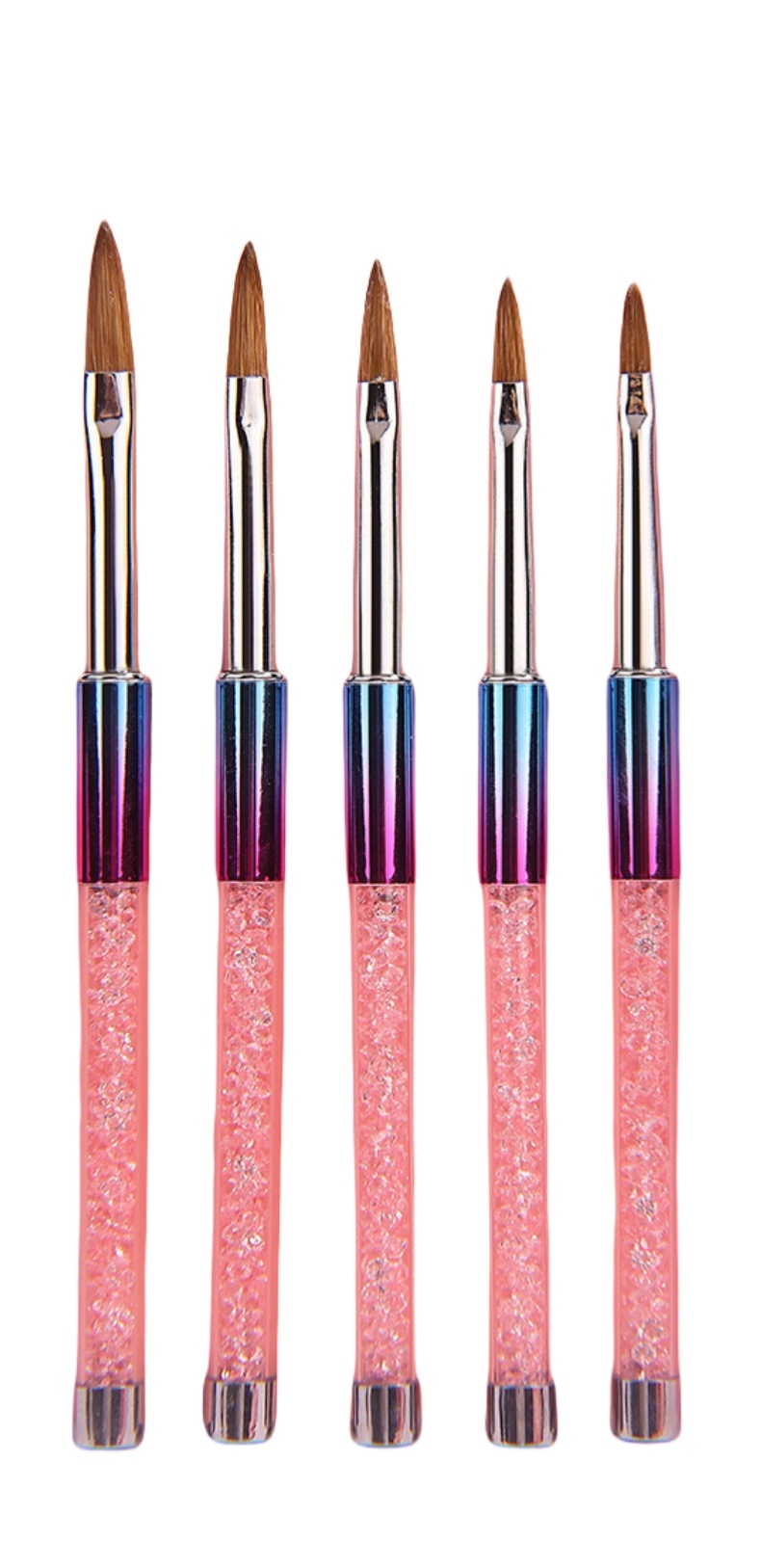 High Quality Acrylic Nail Kolinsky Brushes Sable Hair For Manicure (B007)
