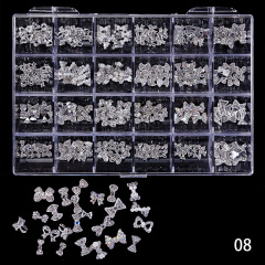 Wholesale DIY Nail Art Accessories Metal Alloy Decorations Nail Jewellery Charms (D124)