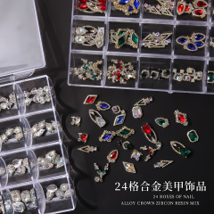 Wholesale DIY Nail Art Accessories Metal Alloy Decorations Nail Jewellery Charms (D124)