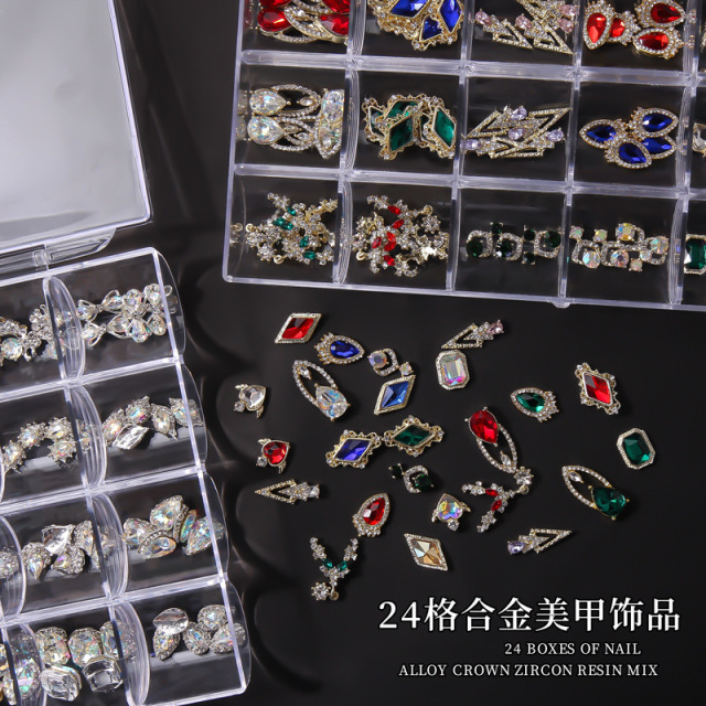 Wholesale DIY Nail Art Accessories Metal Alloy Decorations Nail Jewellery Charms (D124)