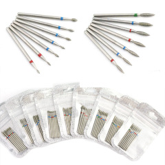 7 Pcs Nail Drill Bit Sets Manicure Electric Nail Files Bits Gel Remover Tools (NDB-85)