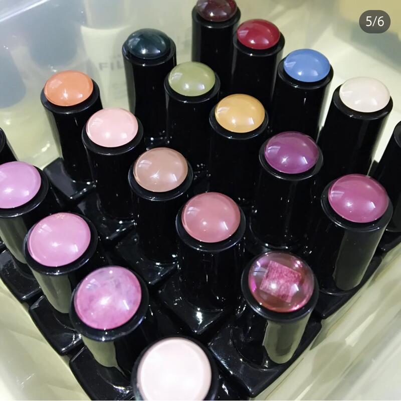 Glass Nail Gel Polish Color Charts Acrylic Nuggets (NT36)