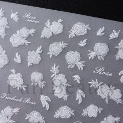 Wholesale Nail Art Transfer Stickers Adhesive Nail Decals Shinning Butterfly Flowers (NPP45)