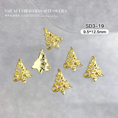 New Christmas Trees Nail Art Alloy Charms 3D Metal Jewelry Accessories (D125)