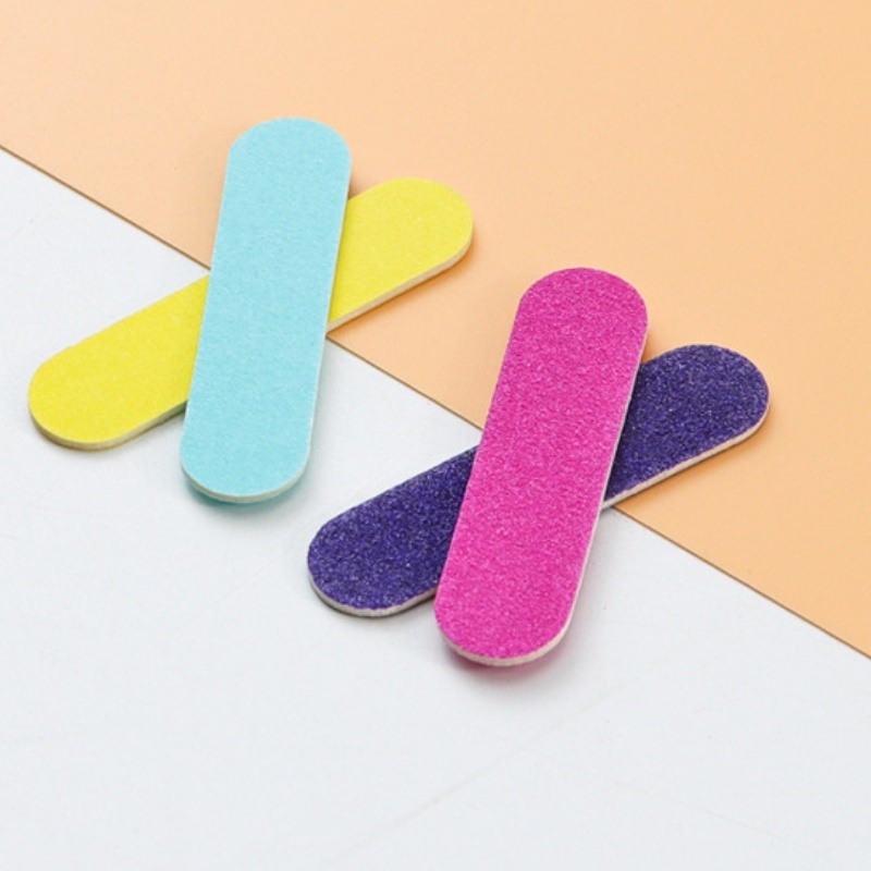 Mini Nail Wooden Files Double Sided Manicure Tools Sanding Files (FF41)