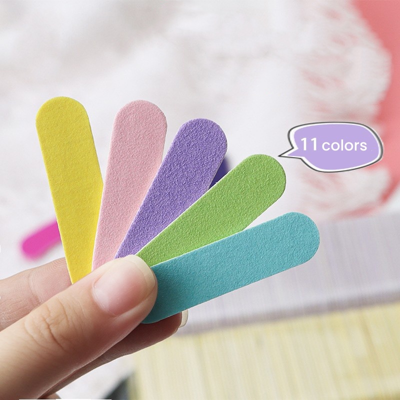 Mini Nail Wooden Files Double Sided Manicure Tools Sanding Files (FF41)