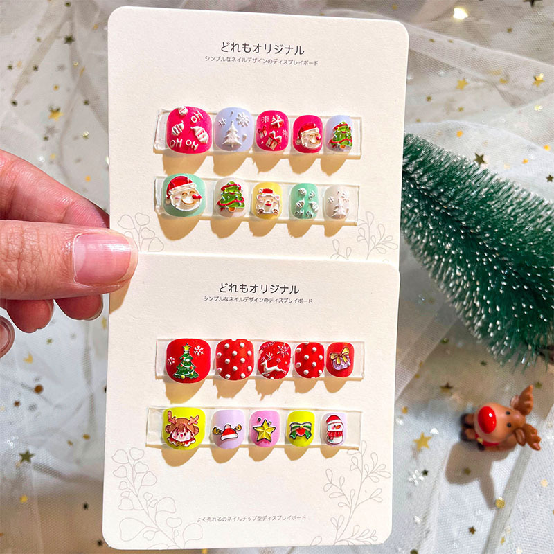 2025 Wholesale Best Children's Wearable Nails Easy Nail Art (PNT-117)