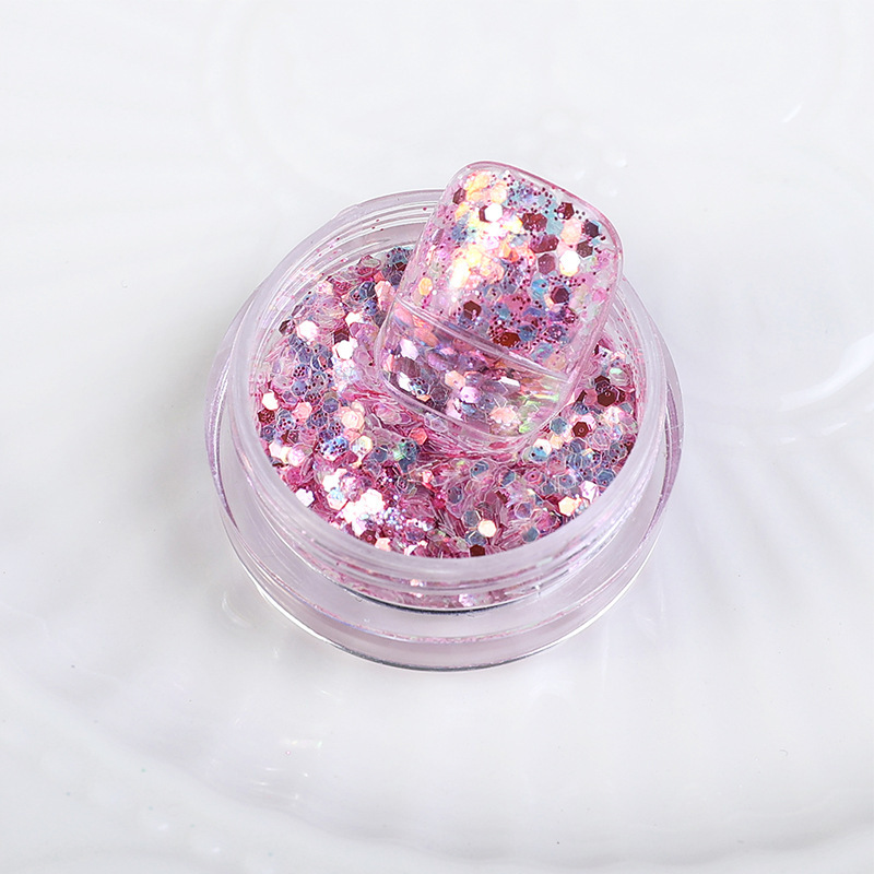 Best Sale Nail Art Sequins Wholesale Glitter Powders for Salons (D129)