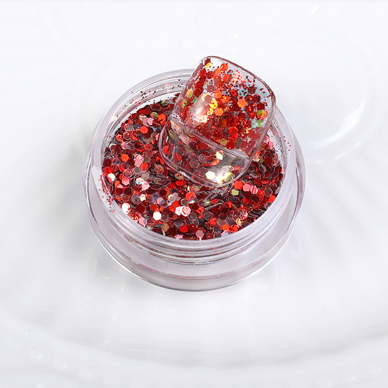 Best Sale Nail Art Sequins Wholesale Glitter Powders for Salons (D129)