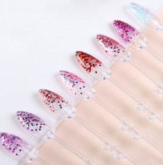 Best Sale Nail Art Sequins Wholesale Glitter Powders for Salons (D129)