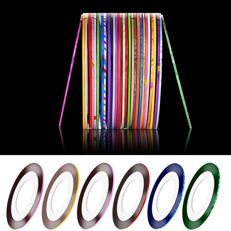 Nail Striping Tapes Adhesive Manicure Liner Stickers Wholesale Nail Accessories (D32)