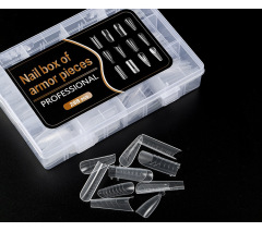 Reusable Poly Extension Gel Nail Dual Forms French Nail Building Molds (H092)